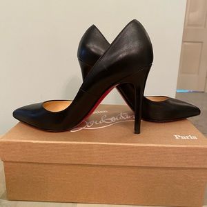 Pigalle 100 Black Louboutin Kid Size 37